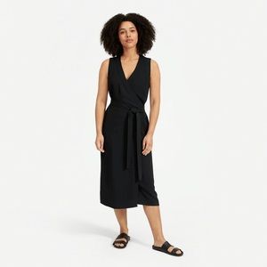 Everlane Sleveless Wrap Dress